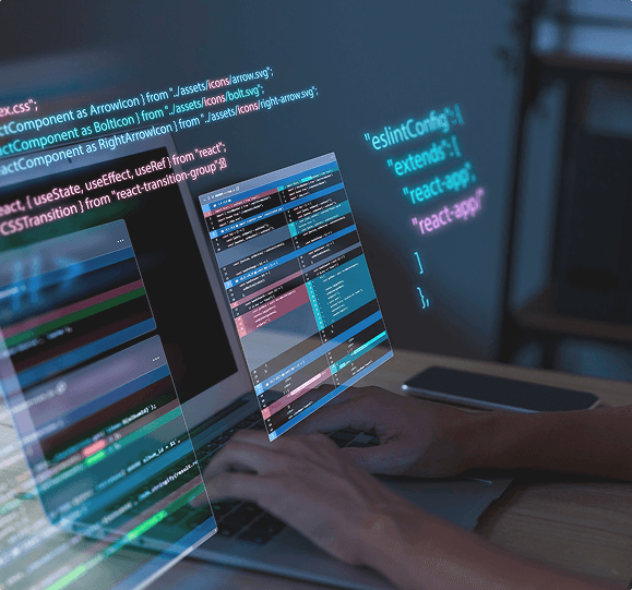 Man makes online payment